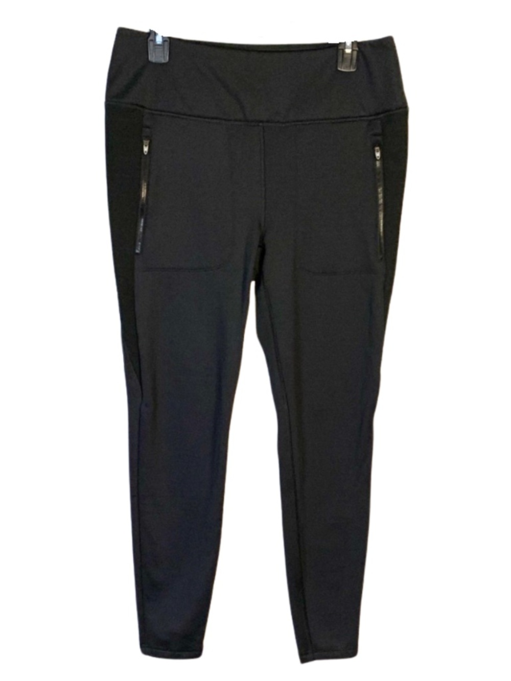 Spyder Active Fleece Lined Black Skinny Athletic Pants Size XL Athleisure Sporty